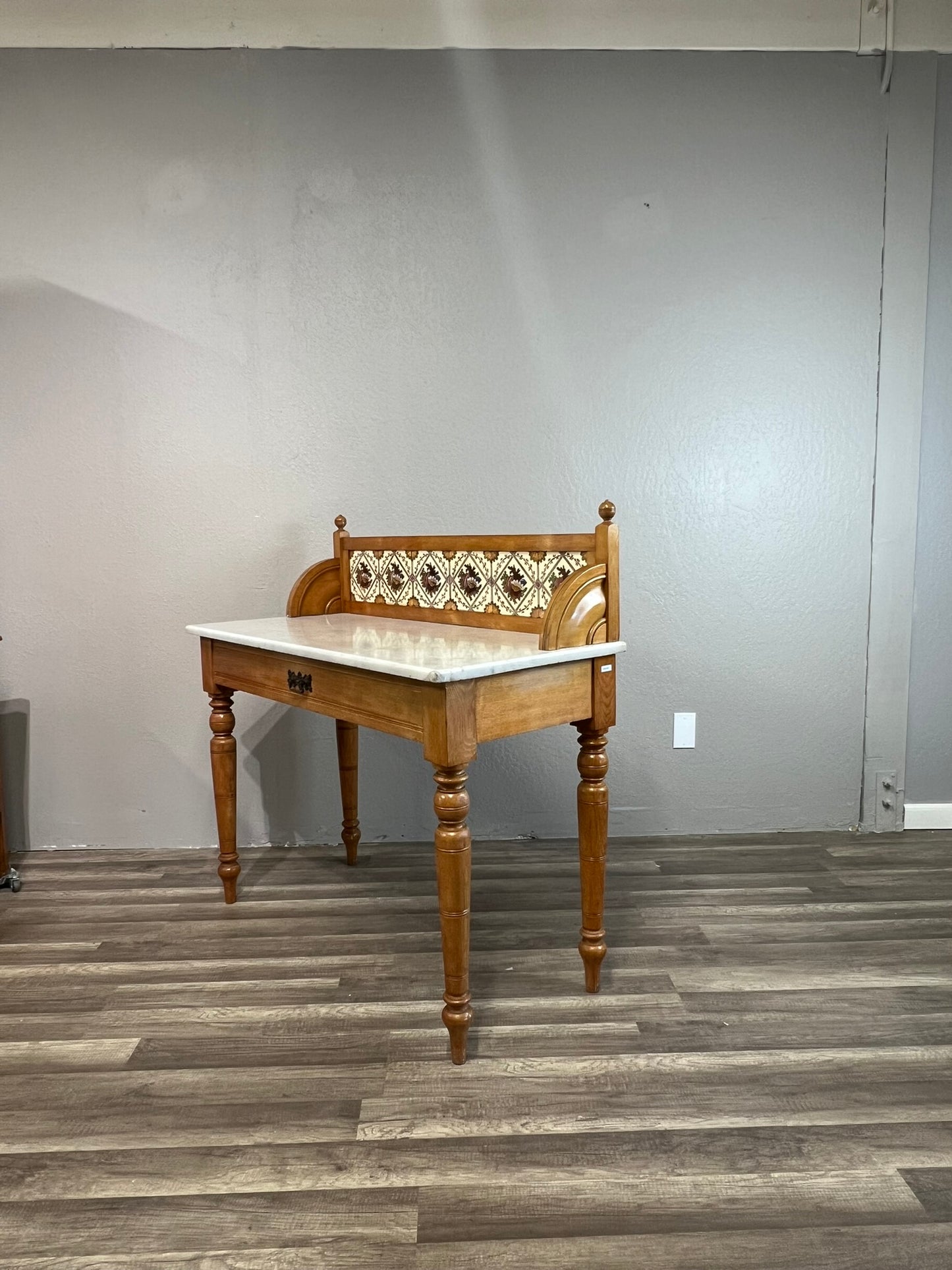 Vintage American Marble Top Washstand