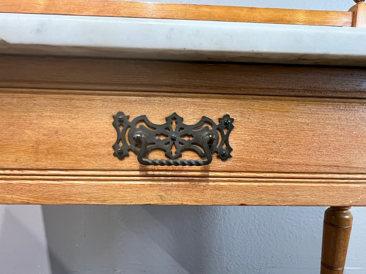 Vintage American Marble Top Washstand