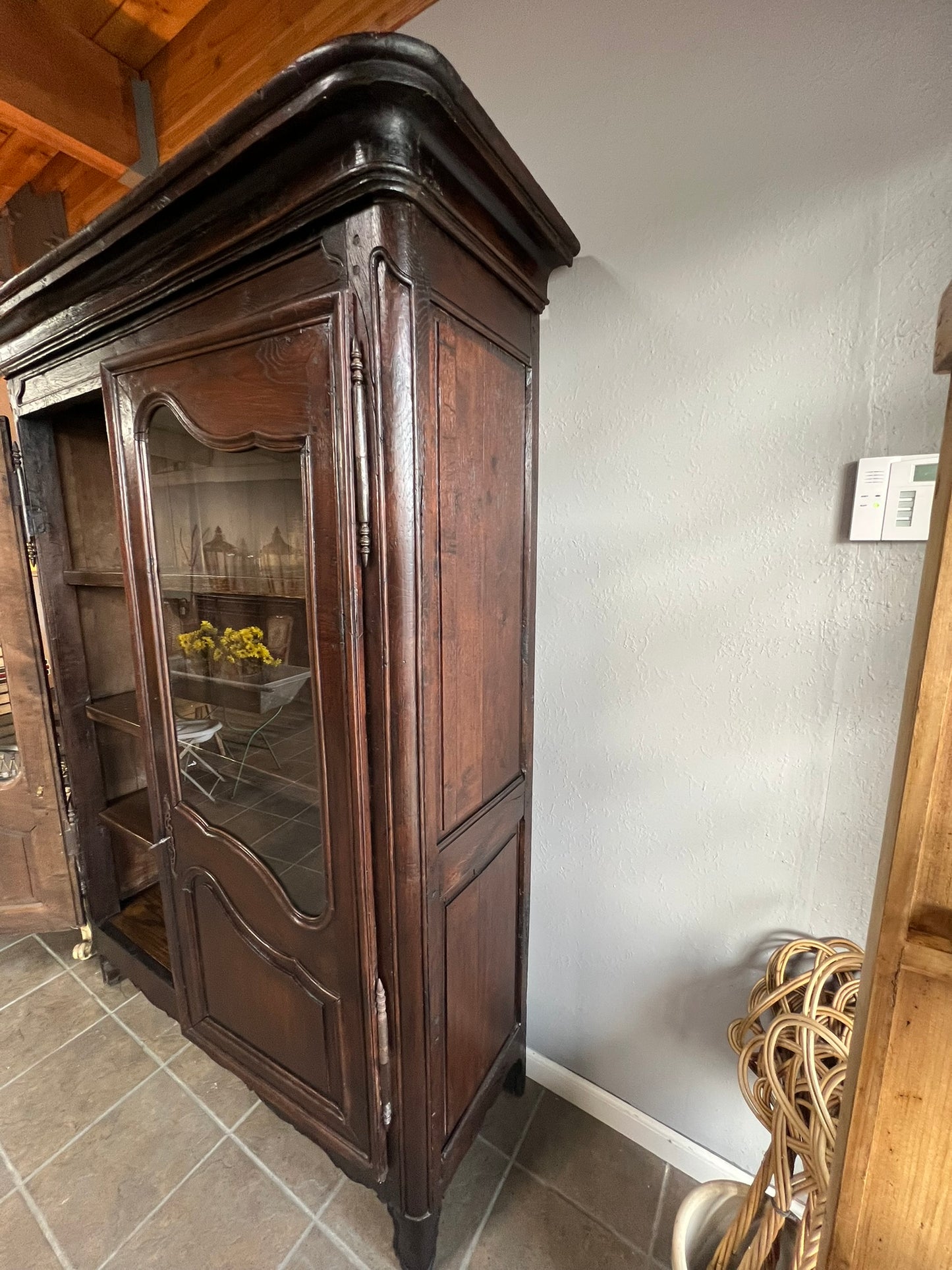 French Armoire with Glass