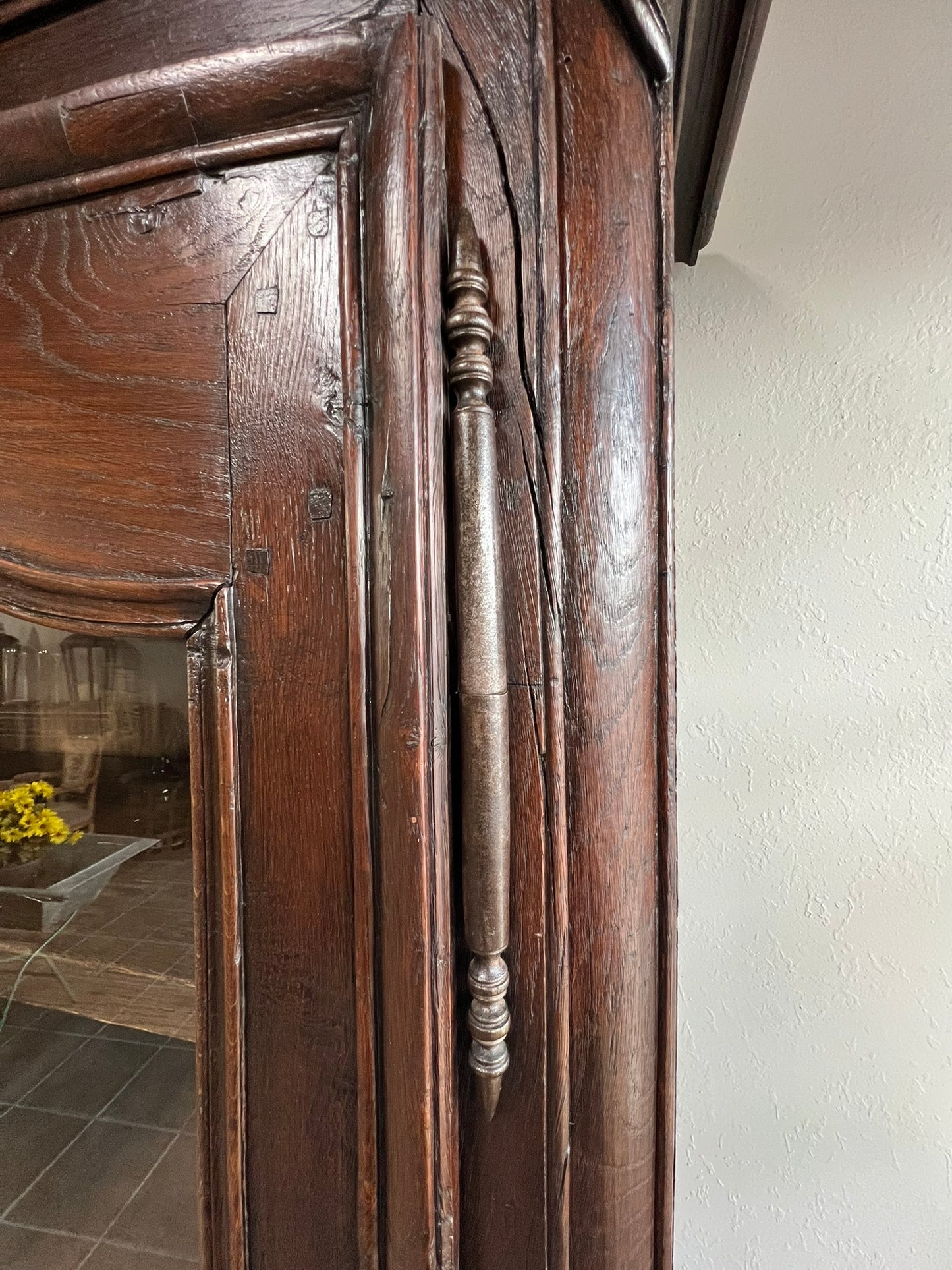 French Armoire with Glass