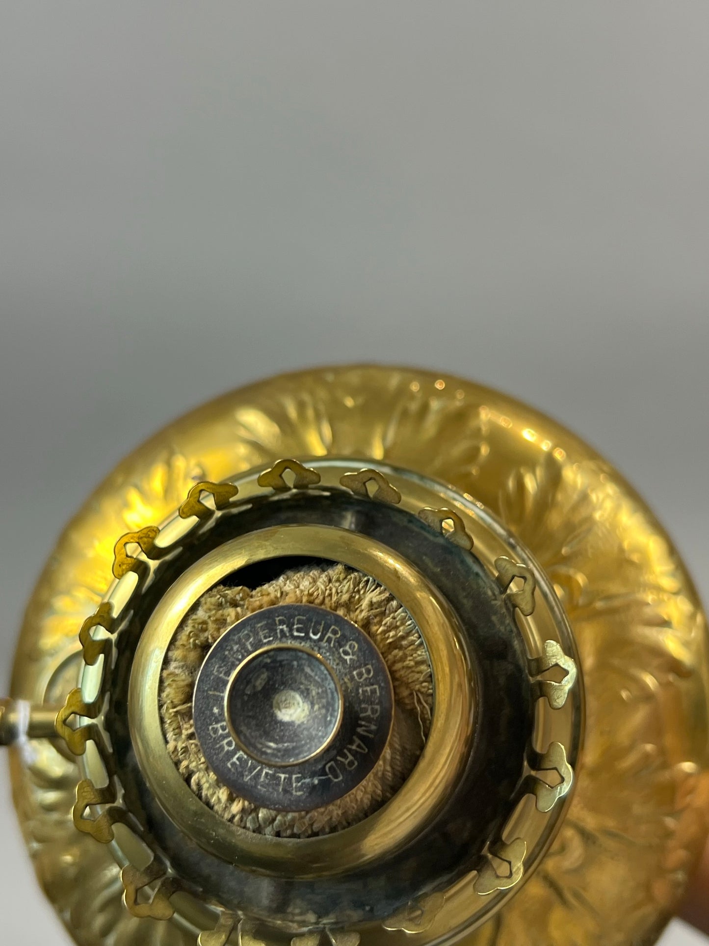 Vintage European Oil Lamp 2