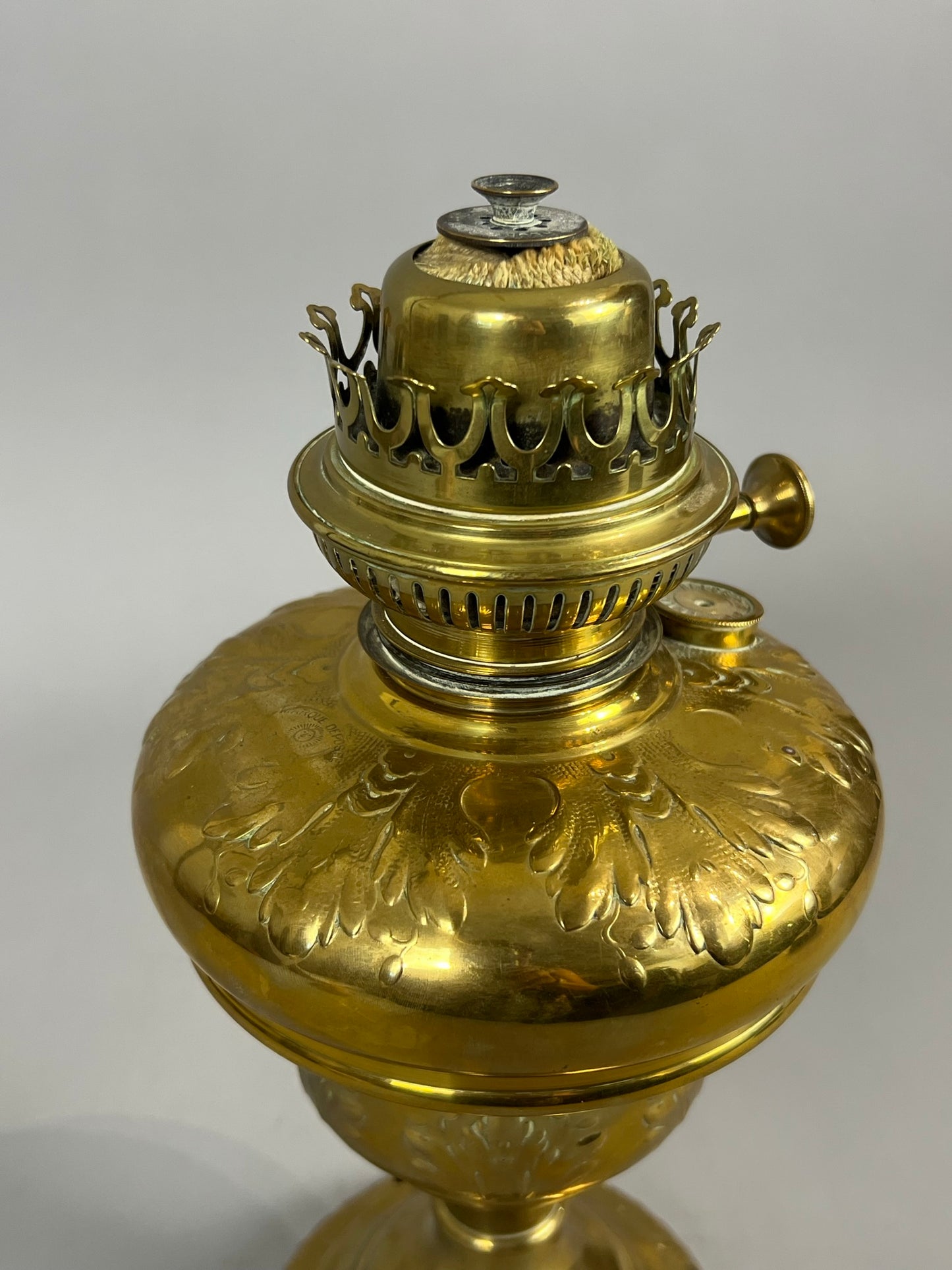 Vintage European Oil Lamp 2