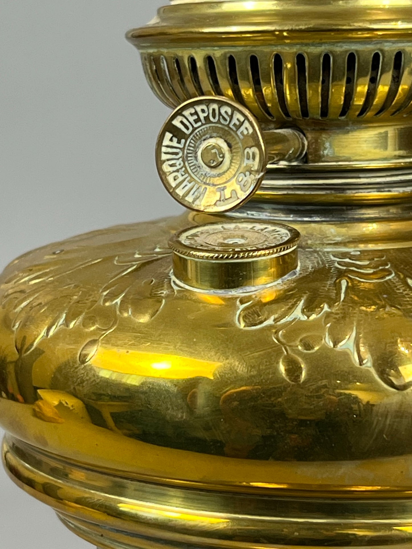 Vintage European Oil Lamp 2