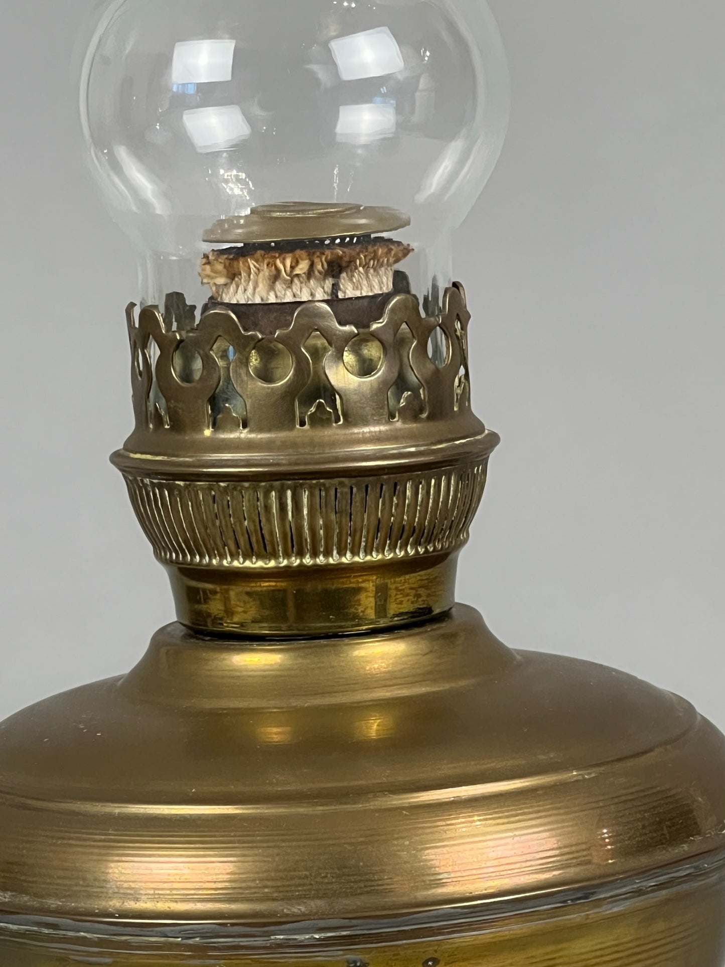 Vintage European Oil Lamp 1