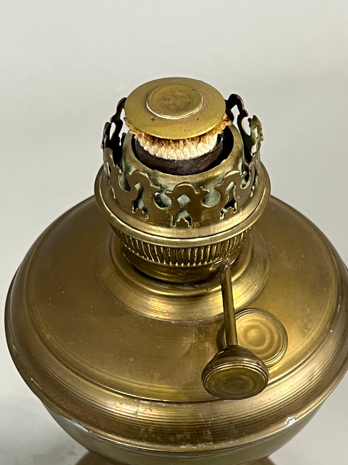 Vintage European Oil Lamp 1