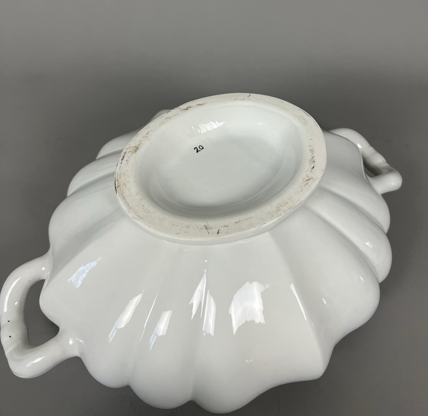 Tureen - Italian White with Platter