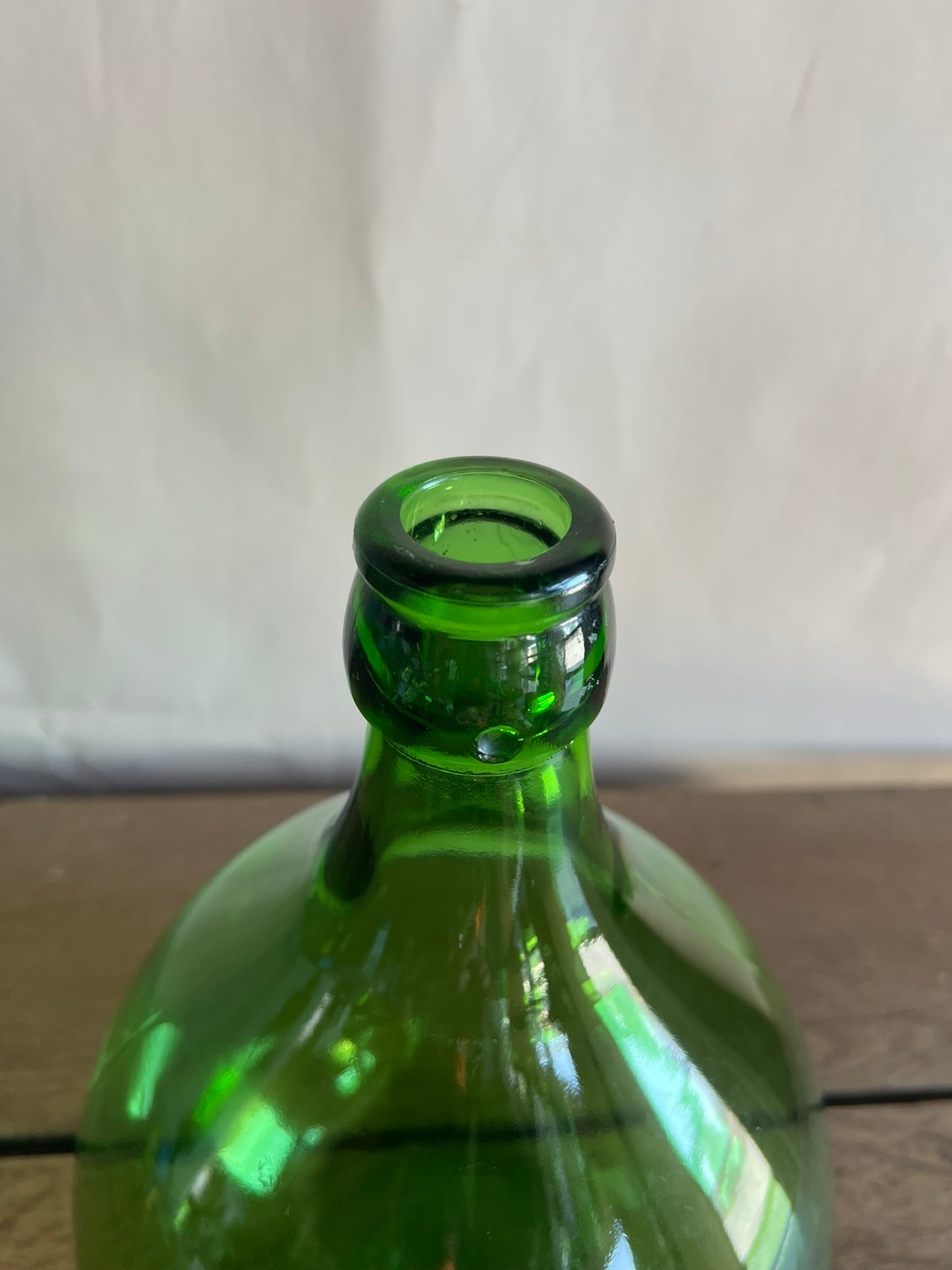 Vintage European Rustic Wine Bottle