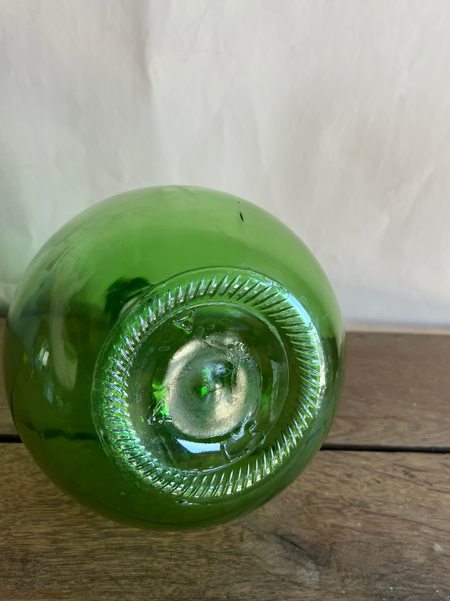 Vintage European Rustic Wine Bottle