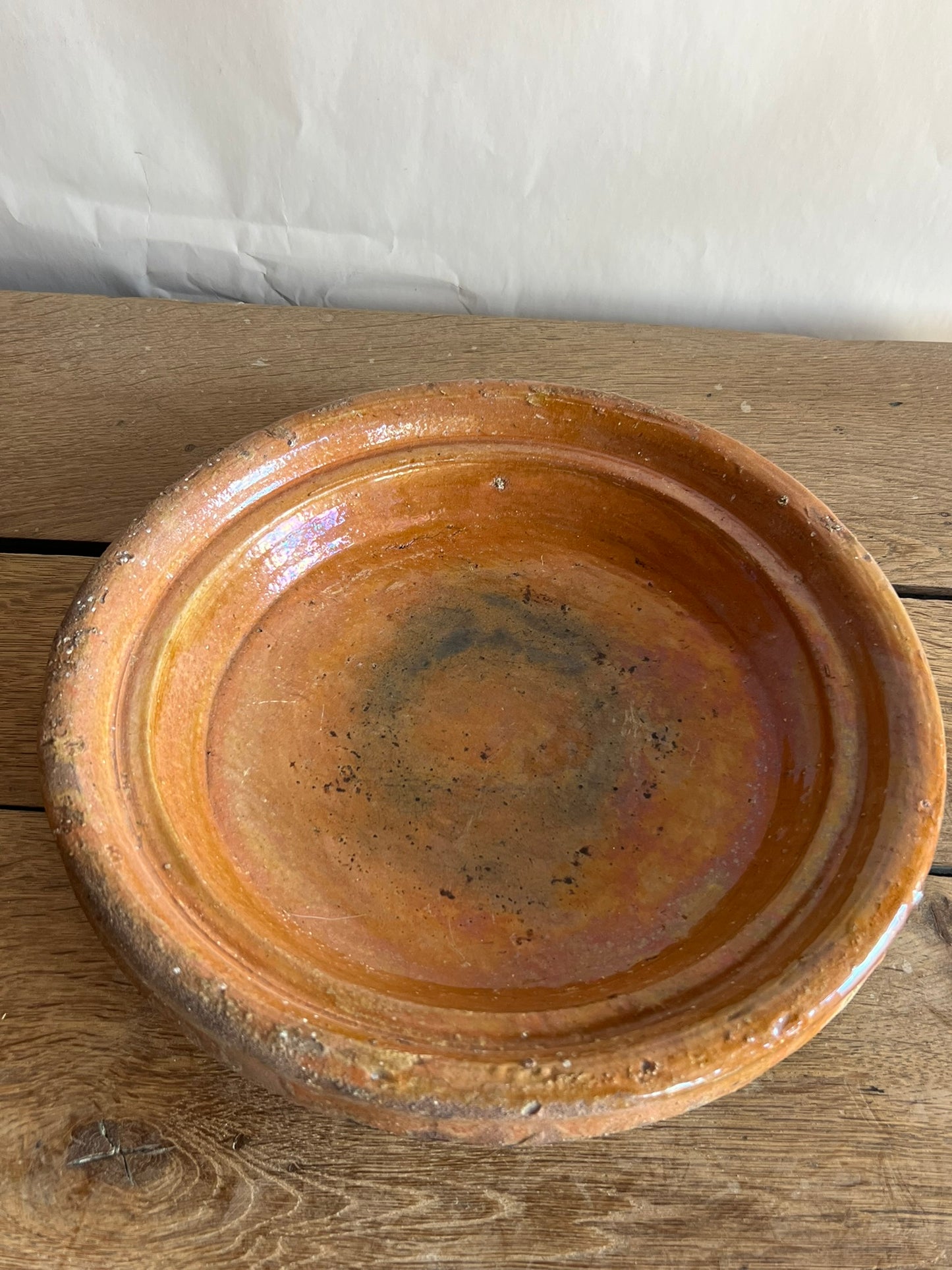 French Terracotta Tandoori-Style Bowl with Lid #02