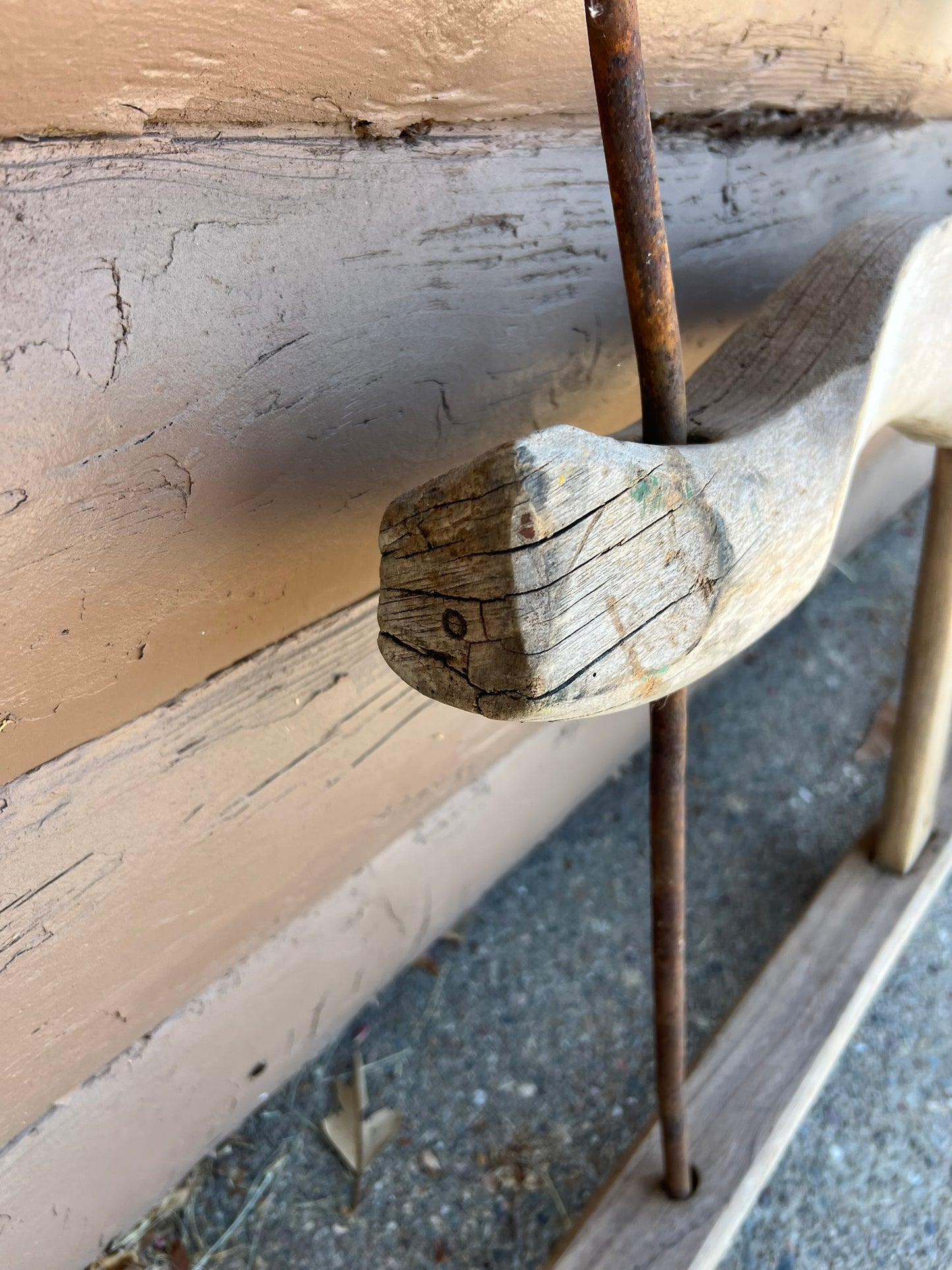 Vintage Eastern European Donkey Yoke