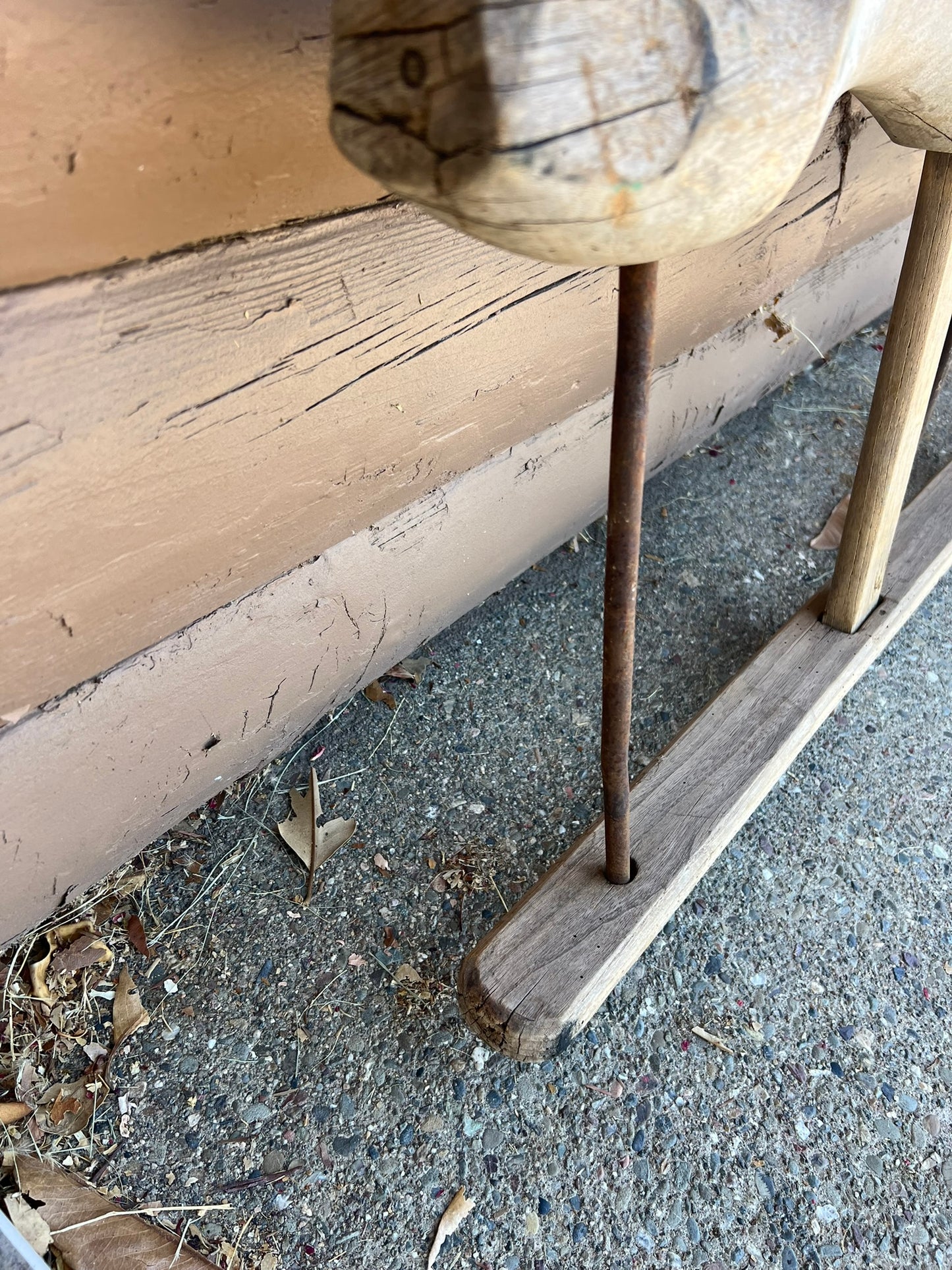 Vintage Eastern European Donkey Yoke