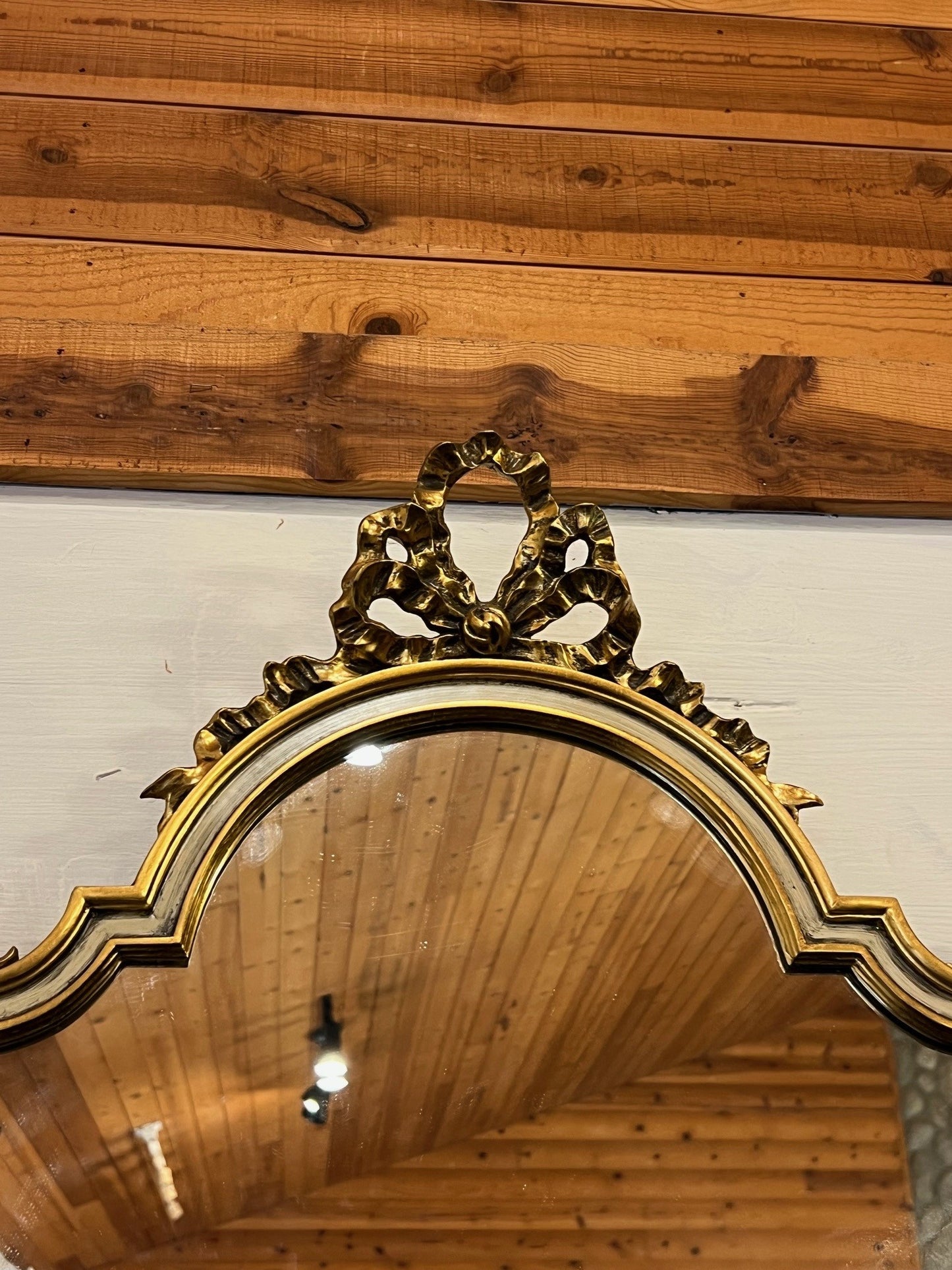 Vintage European Gilded Mirror