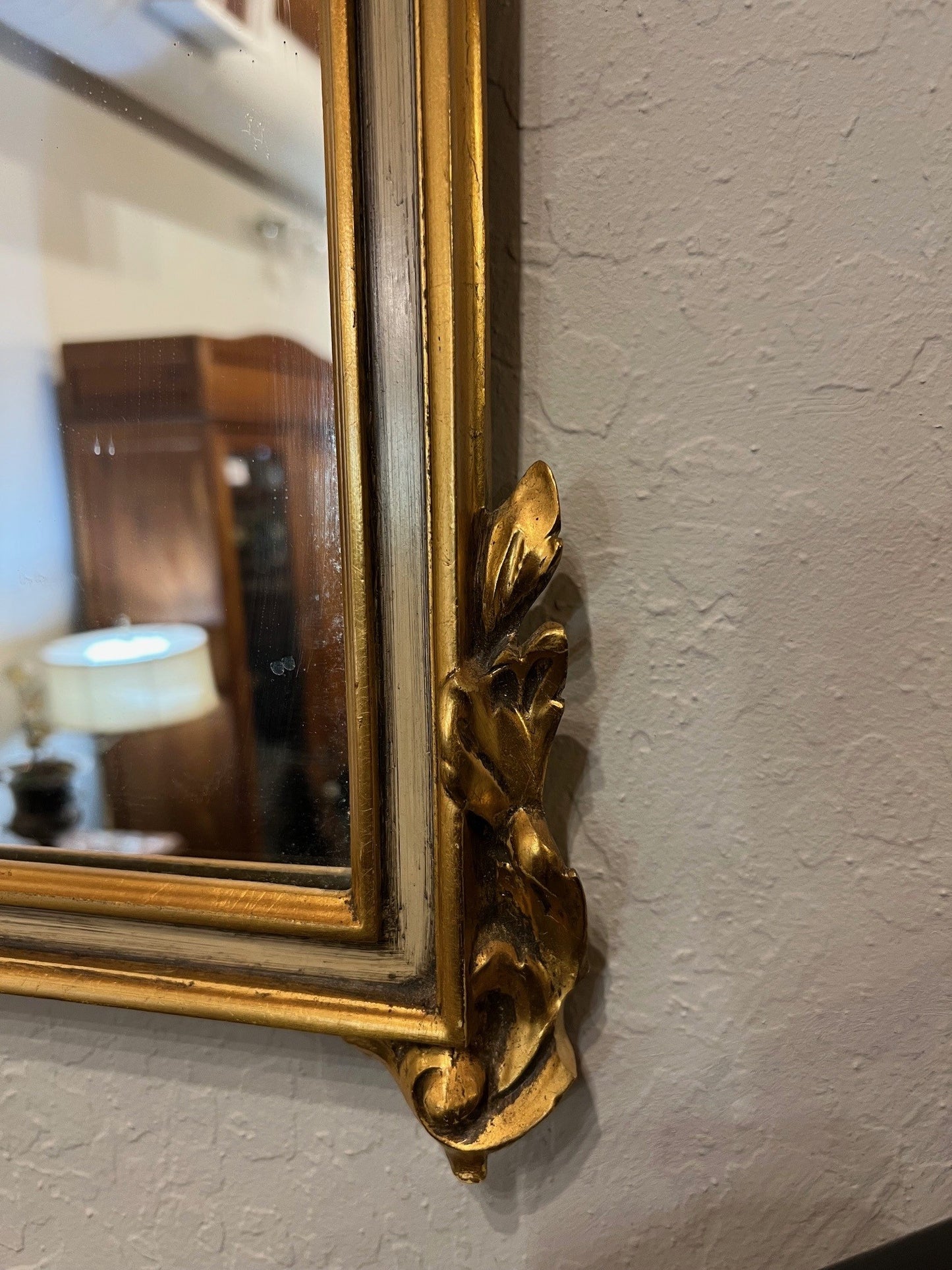 Vintage European Gilded Mirror
