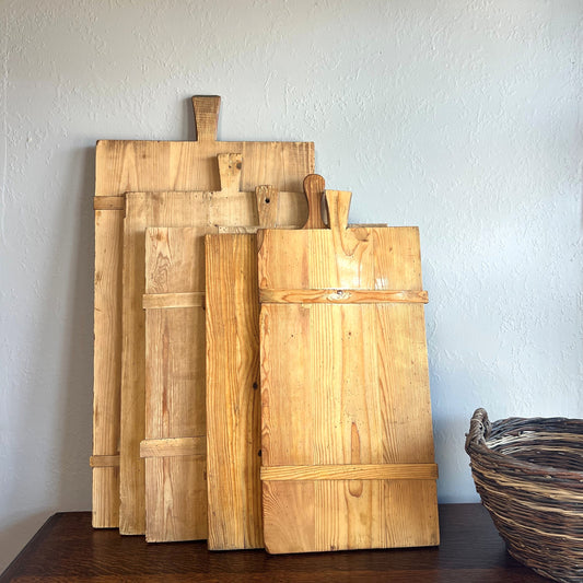 Vintage German Pine Rectangular Breadboard