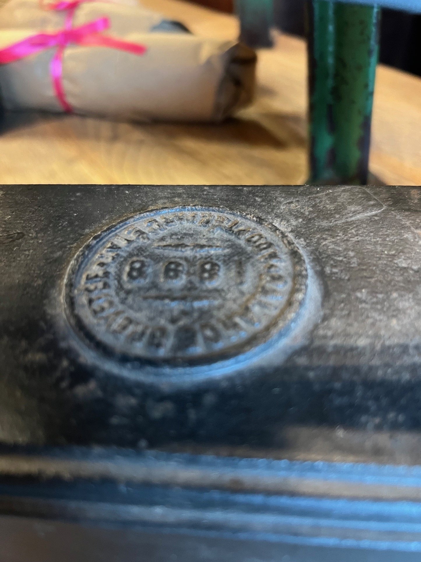 Vintage European Market Scale - Black Large