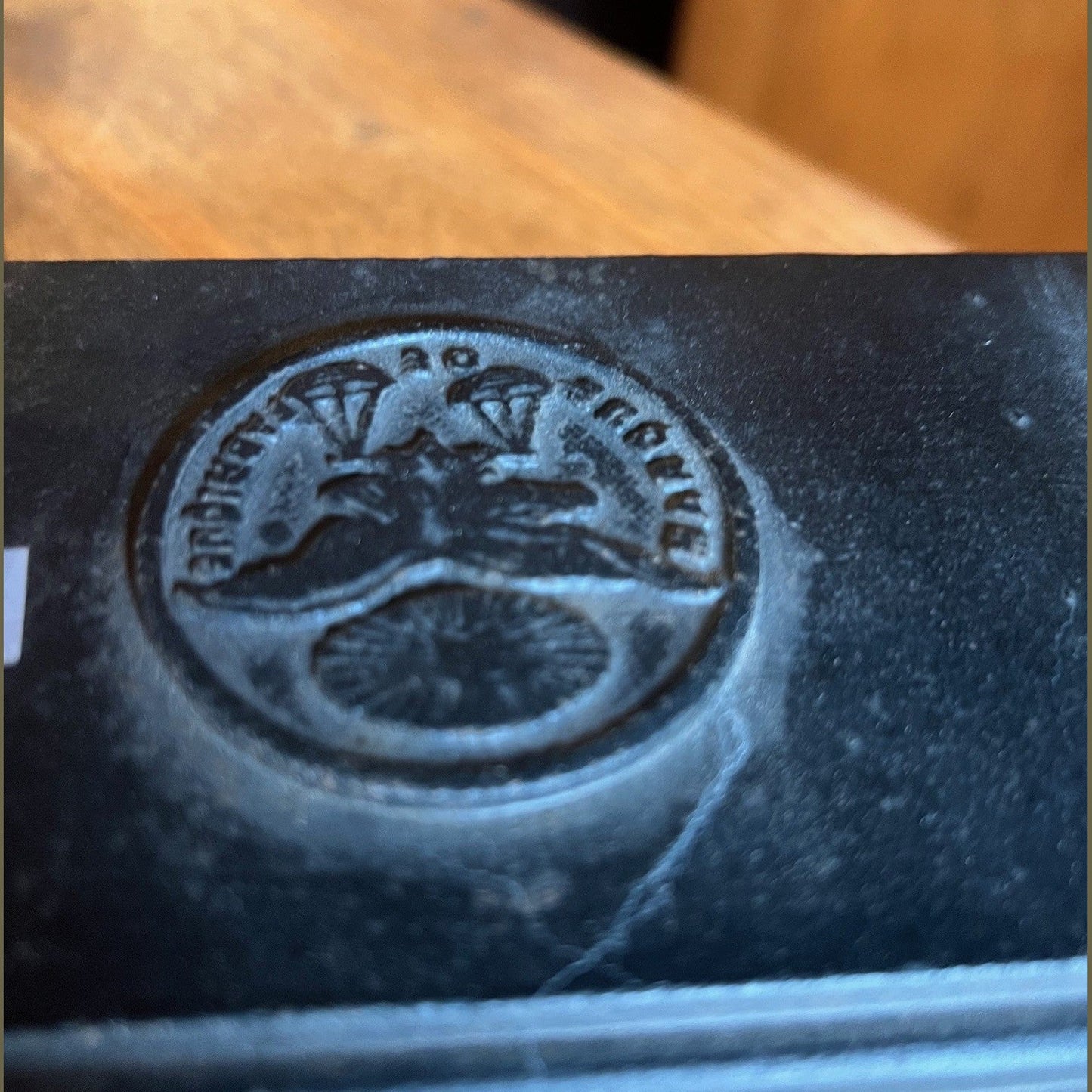 Vintage European Iron Scale - Black, Medium, #365