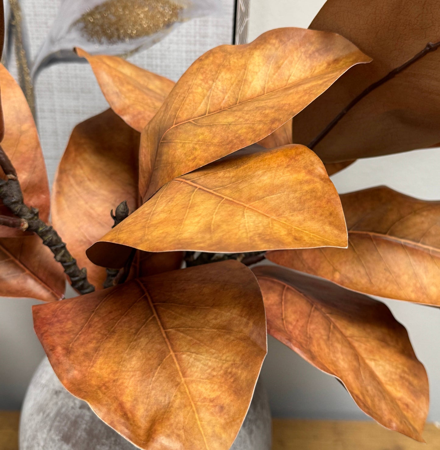 Faux Magnolia Branch